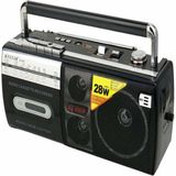 M-70BT Bluetooth, Usb, Sd, Fm Radyo ve Kaset Çalar Çok Fonksiyonlu Cihaz - Ahşap