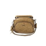 M 722 Mega Bag Kadın Suni Deri Omuz Çantası (Camel)