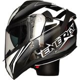 M-801-SNAKE Energy Güneş Vizörlü Kask - 2XL - Kahverengi