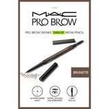 M.A.C 24 Saat Suya Dayanıklı Doğal Görünüm M·a·c Pro Brow Definer Kaş Kalemi Brunette - Kaş Maskarası