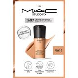 M.A.C 24 Saate Kadar Kalıcı Mat Fondöten - Studio Fix Fluid Spf15 - Renk: Nw15 - 30ml
