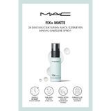 M.A.C Fix+ Matte 24 Saat Kalıcılık Sunan Alkol İçermeyen Makyaj Sabitleme Spreyi - Mat Bitişli 30 ML