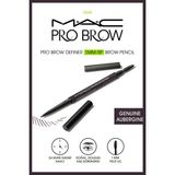 M.A.C Genuine Aubergine Doğal Belirgin Görünüm M·a·c Pro Brow Definer 1mm Uçlu Kaş Kalemi 0.3 G