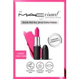 M.A.C M·a·cxımal Silky Matte Lipstick Nemlendirme Etkili Yoğun Renk Sağlayan Ruj - Candy Yum Yum