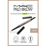 M.A.C OMEGA - 24 Saat Kalıcı Pro Brow Definer 1MM Tip Brow Pencil Kaş Makarası