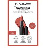 M.A.C Powder Kiss Hazy Matte Lipstick Nemlendirici Etkili Buğulu Mat Ruj - Mull It Over