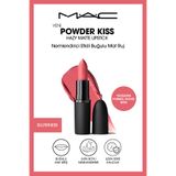 M.A.C Powder Kiss Hazy Matte Lipstick Nemlendirici Etkili Buğulu Mat Ruj - Sultriness