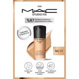 M.A.C STUDIO FIX FLUID SPF 15 MATTE FOUNDATION-NC17 30 ML DEMBA5777