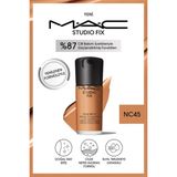 M.A.C Studıo Fıx Fluıd Spf 15 Matte FOUNDATION-NC45 30 ml DEMBA5790