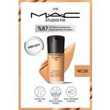 M.A.C Studıo Fıx Fluıd Spf 15 Mını Mat Fondöten-nc20 15 ml