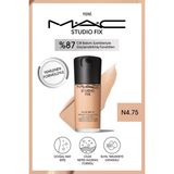 M.A.C Yenilenen Formüllü Studıo Fıx Fluıd Spf 15 Mat Fondöten-N4.75 30 Ml..