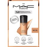 M.A.C Yenilenen Formüllü Studıo Fıx Fluıd Spf 15 Mat FONDÖTEN-NC35 30 Ml..