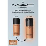 M.A.C Yenilenen Formüllü Studıo Fıx Fluıd Spf 15 Mat FONDÖTEN-NC63 30 Ml..