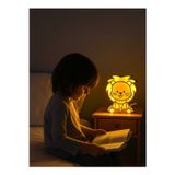 M.ART DEKORASYON Aslan figürlü çocuk odası dekoratif aydınlatma ve gece lambası