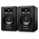M-Audıo Bx3 - 3.5" Stüdyo Monitörleri, Hd Pc Hoparlörleri, Müzik Prodüksiyon Yazılımı İle Kayıt Ve Multimedya İçin, 120W, Çift Outlet