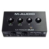 M-Audio M-Track Duo Kayıt Stream ve Podcast Uygulamaları İçin İdeal Ses Kartı