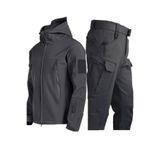 m.baba Takım Kışlık SU Gecirmez Softshell Mont İçi Polarlı ve Softshell Pantolon İçi Polarlı