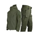 m.baba Takım Kışlık SU Gecirmez Softshell Taktik Mont İçi Polarlı ve Softshell Pantolon İçi Polarlı