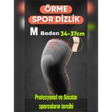 M beden 1 li 3D Örme Sporcu Dizlik – Ağrı Azaltıcı, Diz Koruyucu Nefes Alabilir, Kompresyon Destekli, Kaymaz, voleybol,fitnes,basketbol,doğa sporları