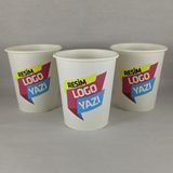 M Cup Özel Baskılı 7 Oz Vendıng Karton Bardak 50 Adet