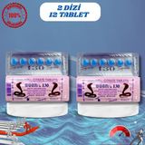 M.E.M VEGA130_MAVI_COB_RA_130 Hap 130 Mg 6x2 Dizi(Toplam 12 Kullanım Tablet) Cobra_hap KOBRAHAP_130MG Mavi Kobra Geciktiricili8 CIALIS15 Uzun_etki - 1 Paket