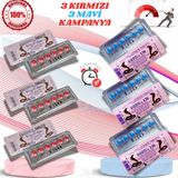 M.E.M Vegakırmızı 3+3 VEGAMAVI_130MG_COBRA_130_MG_HAP 130 Mg 6x6 Dizi(Toplam 36 Tablet Kullanım) Kırmızı_kobra Geciktiricili8 CIALIS130 Etkili_uzun_süre_kullanım Erkekleriçin - 1 Paket