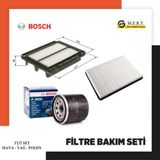 M.e.r.t. otomotiv yedek parça Chevrolet Aveo 1.2 Benzinli Filtre Bakım Seti Bosch 72 Ps T250