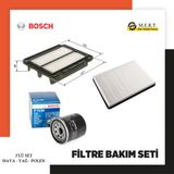 M.e.r.t. otomotiv yedek parça Chevrolet Aveo 1.2 Benzinli Filtre Bakım Seti Bosch 84 Ps T250