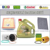 M.e.r.t. otomotiv yedek parça Citroen C-Elysee 1.5 Bluehdi Filtre Bakım Seti + Motor Yağı