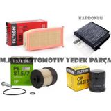 M.e.r.t. otomotiv yedek parça Dacia Duster 1.5 Dci Filtron Filtre Bakım Seti (2013-2018) 553533135