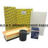 M.e.r.t. otomotiv yedek parça Fiat Albea 1.4 Filtre Bakım Seti (2006-2012) Opar + Bosch