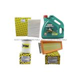 M.e.r.t. otomotiv yedek parça Fiat Albea 1.4 Yağ Bakım Filtre Seti Opar + Castrol