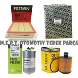 M.e.r.t. otomotiv yedek parça Opel Corsa D 1.3 Cdti Filtron Filtre Bakım Seti A13Dt 2011-2015 (526193554)