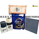M.e.r.t. otomotiv yedek parça Renault Captur 1.5 Dci Yağ Bakım Filtre Seti + Elf 5W30