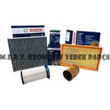 M.e.r.t. otomotiv yedek parça Seat Ateca 1.6 Tdı Bosch Filtre Bakım Seti (2016-2020)