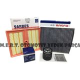 M.e.r.t. otomotiv yedek parça Skoda Octavia 1.0 Tsı Filtre Bakım Seti (2016-2018)