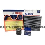 M.e.r.t. otomotiv yedek parça Vw Polo 1.0 Benzinli Filtre Bakım Seti 3'Lü (2014-2017) Chy
