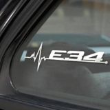 M E30 E32 E39 E52 Kelebek Cam Sticker Etiket Yapıştırma 2 Ad