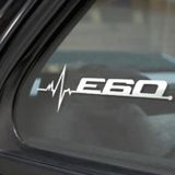 M E86 E85 E66 E65 Kelebek Cam Sticker Etiket Yapıştırma 2 Ad