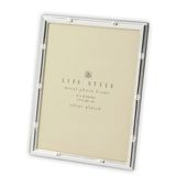 M. Life Style Metal Photo Frame 6x8inches Silver Plated Gümüş Çerçeve 15x20cm