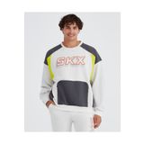 M Lw Fleece Crew Neck Sweatshirt Erkek Gri Sweatshirt S232277-032