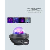 M Merc Giyim 10 Renkli Kombinasyon + Breathing Light + 2 Saat Zamanlayıcılı Star Lamba - Çok Renkli