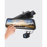 M Merc Giyim 1080P Çift Kameralı Dokunmatik Dikiz Aynası G Sensörlü - Çok Renkli