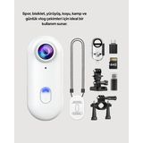 M Merc Giyim 4K Wifi Spor Kamerası Su Geçirmez Mini Aksiyon Kamera - Çok Renkli