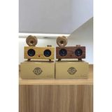 M Merc Giyim Çalar Radyo Müzik Kutusu Nostaljik Hoparlör Speaker - Çok Renkli
