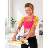 M Merc Giyim Taşınabilir Direnç Bantlı Ev Fitness Kol Güçlendirme Aleti - Çok Renkli