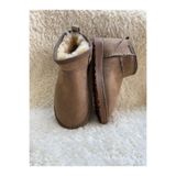 M Miel Kadın/kız ultra mini süet içi kürklü bot kışlık bot&bootie