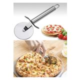 M Mimoza Park Çelik Pizza Hamur Kesici Ruleti / Erişte Pratik Mutfak Malzemesi