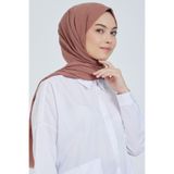 m moon scarf Premium Bambu Kraş Şal “ Soft Pudra “