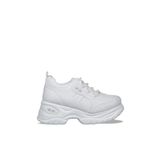 M.P. 212-305 Casual Beyaz Kadın Dolgu Topuk Sneakers